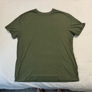 Goodfellow Forest Green Plain Tee Size XL
